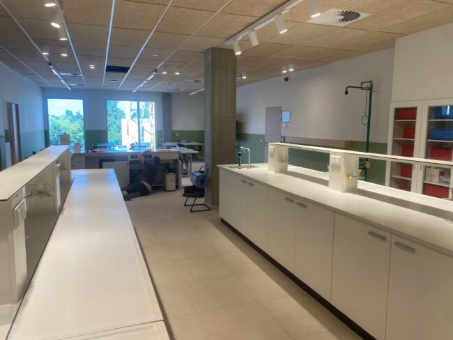 Nova ucilnica za biologijo – Antwerp (Belgija)